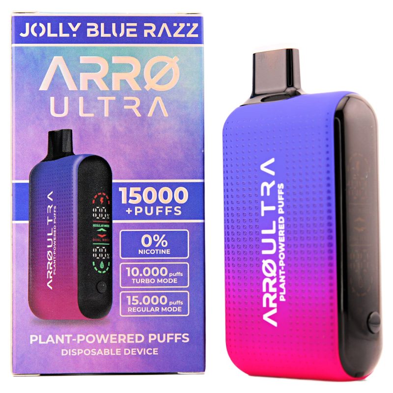 ARROUltra15000DisposableVape15000PuffsJollyBlueRazz