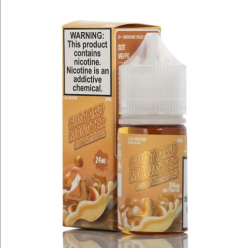 Custard Monster Butterscotch, Salt, 30ml, E-liquid Near Me Denver Colorado